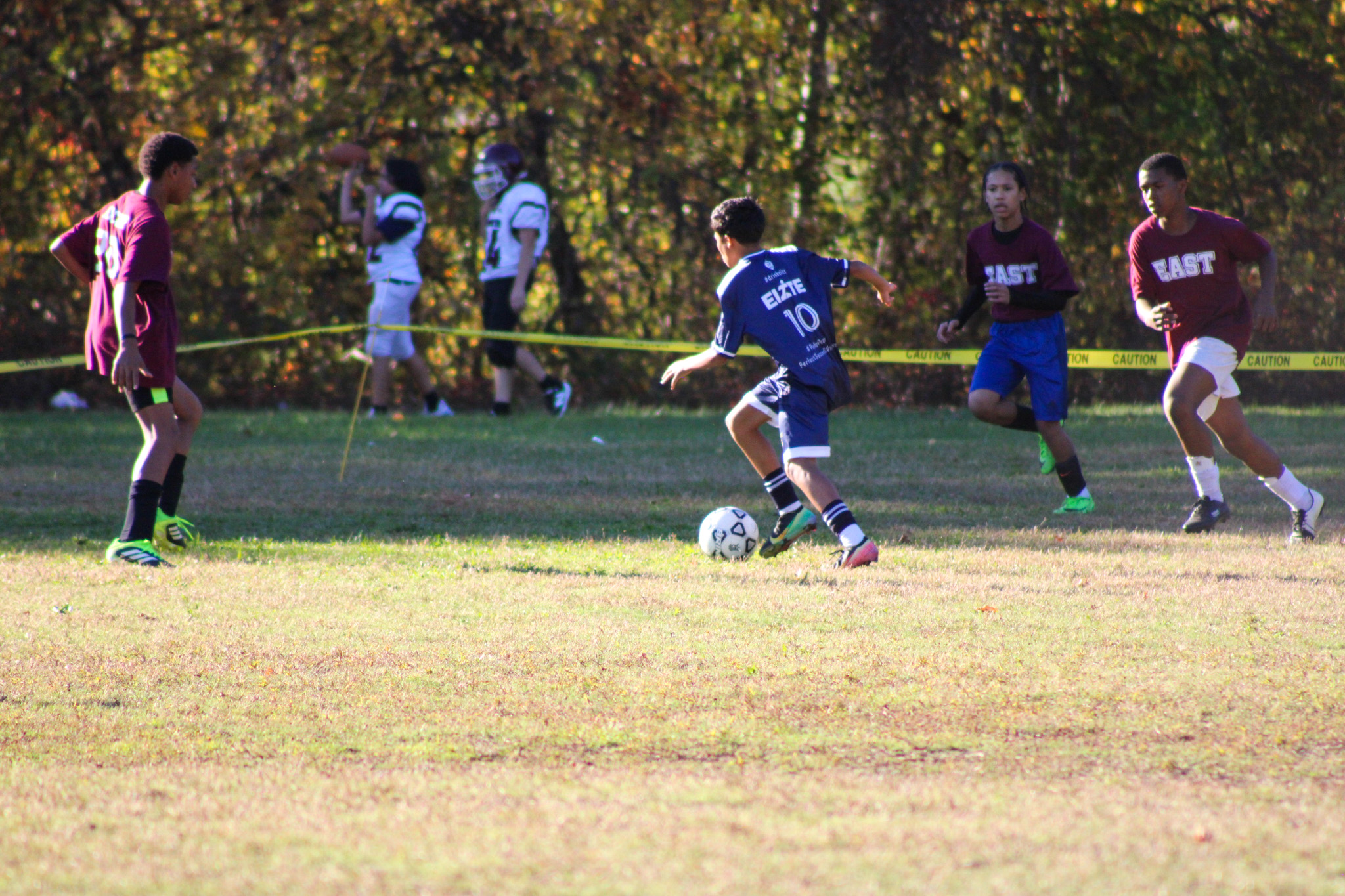 Game action — Elite Hydration vs East